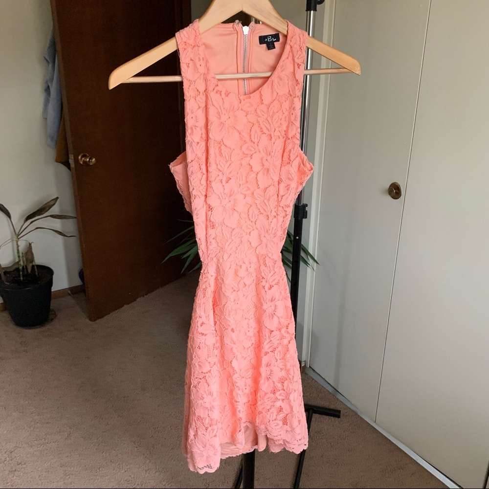 NBD x Revolve Floral Lace Mini Dress